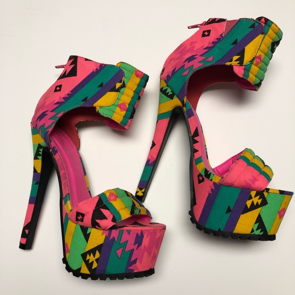 Amiclubwear Platform Heels